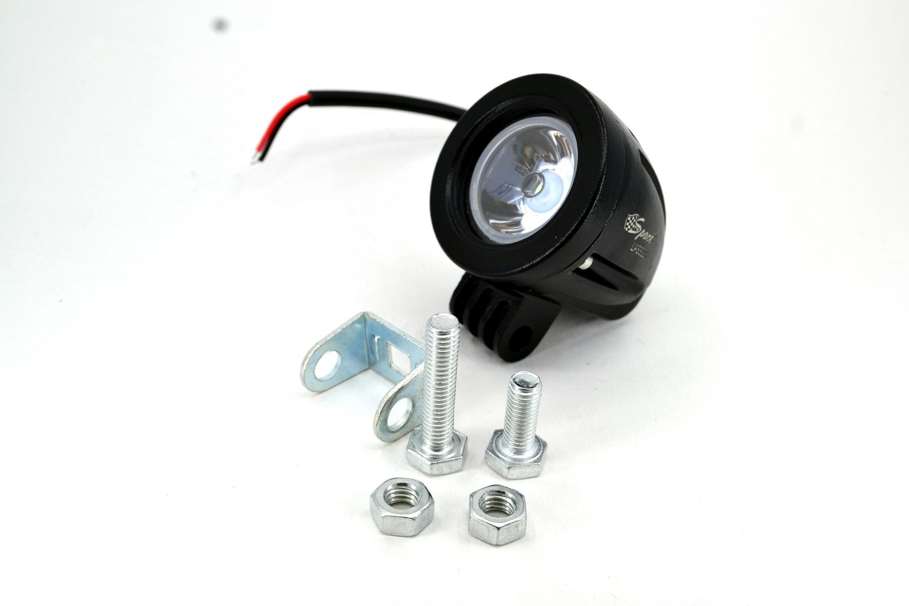 Motosiklet İlave Led Far Sis Beyaz Led Lamba Mini Metal 1 Adet