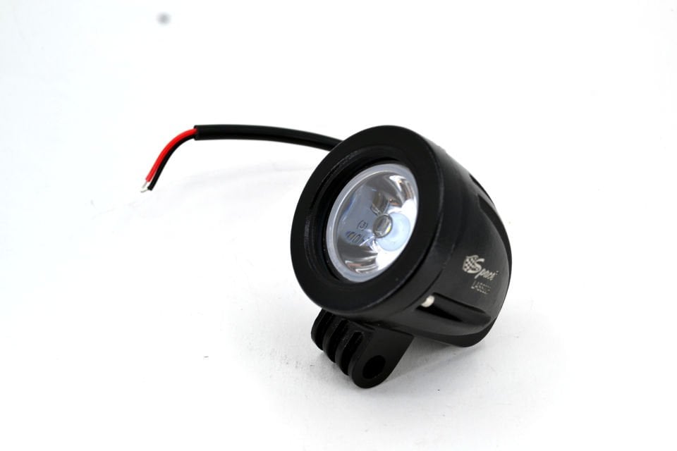 Motosiklet İlave Led Far Sis Beyaz Led Lamba Mini Metal 1 Adet
