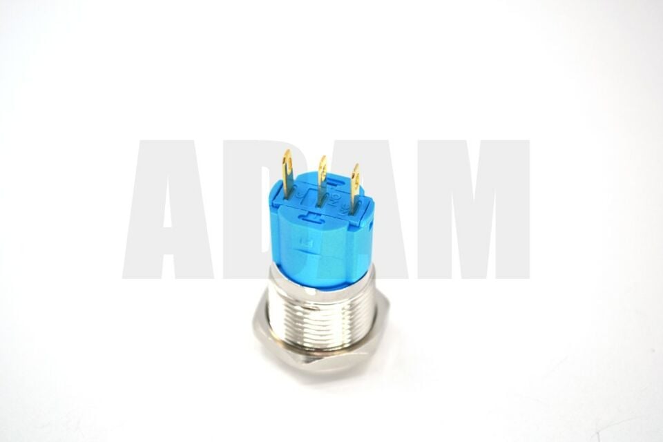 16mm Kalıcı Metal Anahtar Işıksız 1NO/1NC MT-ANK37