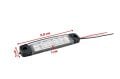 10 Adet Beyaz Parmak Lamba 6 Led Su Geçirmez 12V 24V