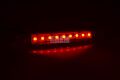 10 Adet Kırmızı Parmak Lamba 9 Led Su Geçirmez 12V 24V