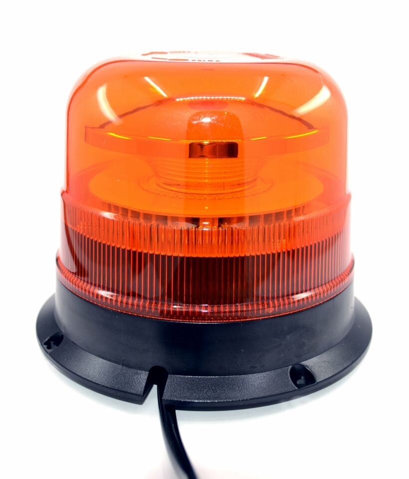 Turuncu Tepe Lamba Mıknatıslı 10 Çakar Fonksiyonlu 12V 24V