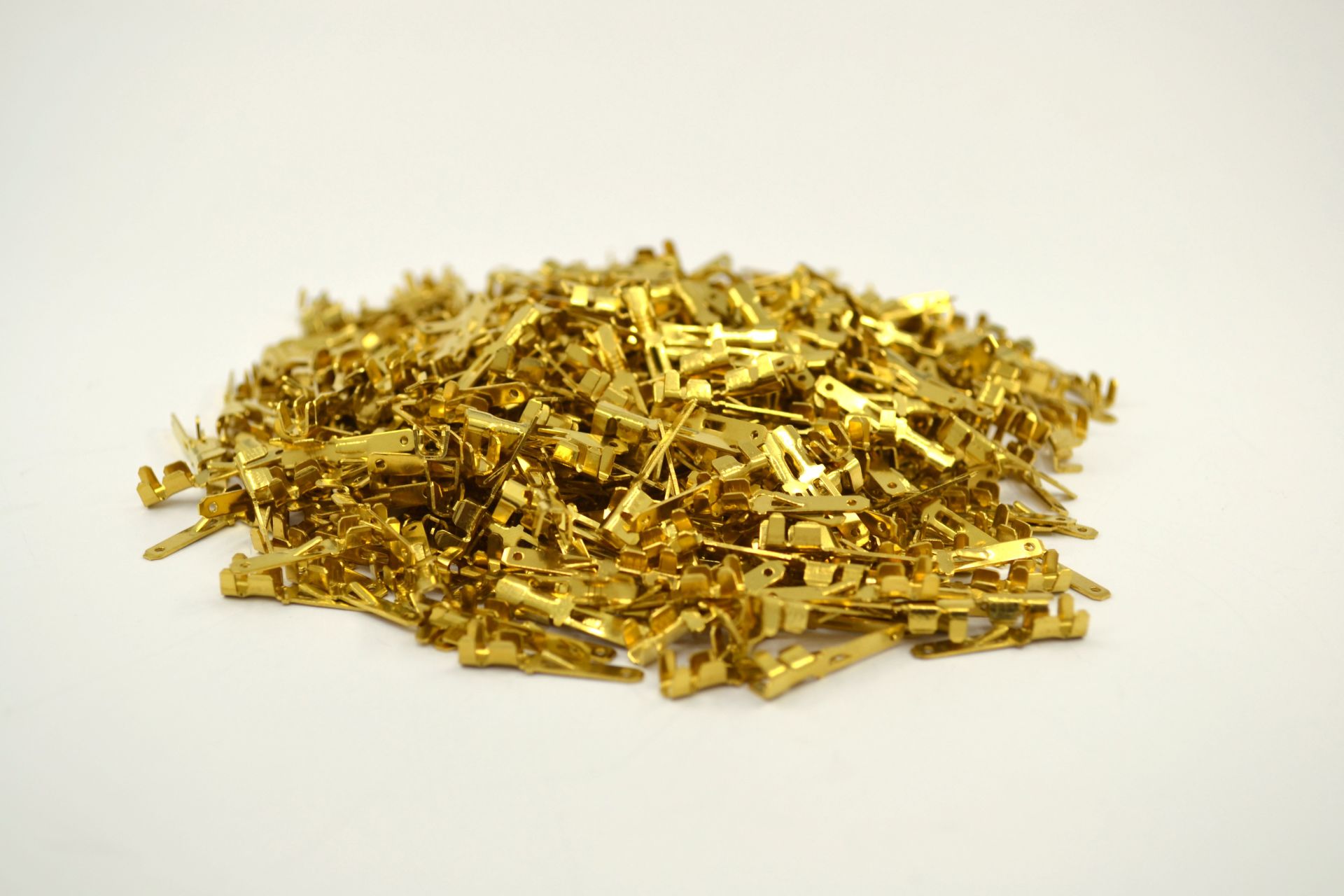 500 Adet 2,8mm Tırnaklı Erkek Fiş Pirinç Terminal Kablo Ucu