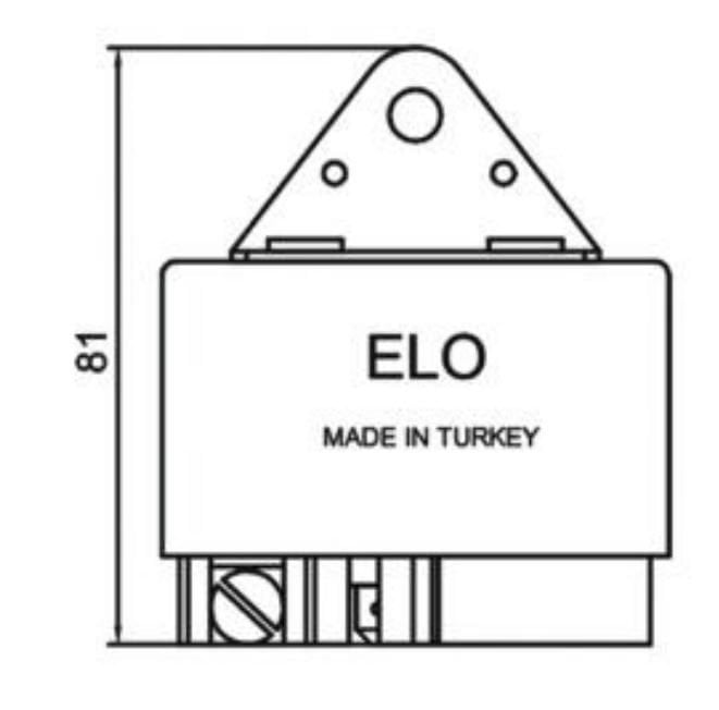 Yüksek Amperli Güç Rölesi 80 Amper ER80A 12V 80A