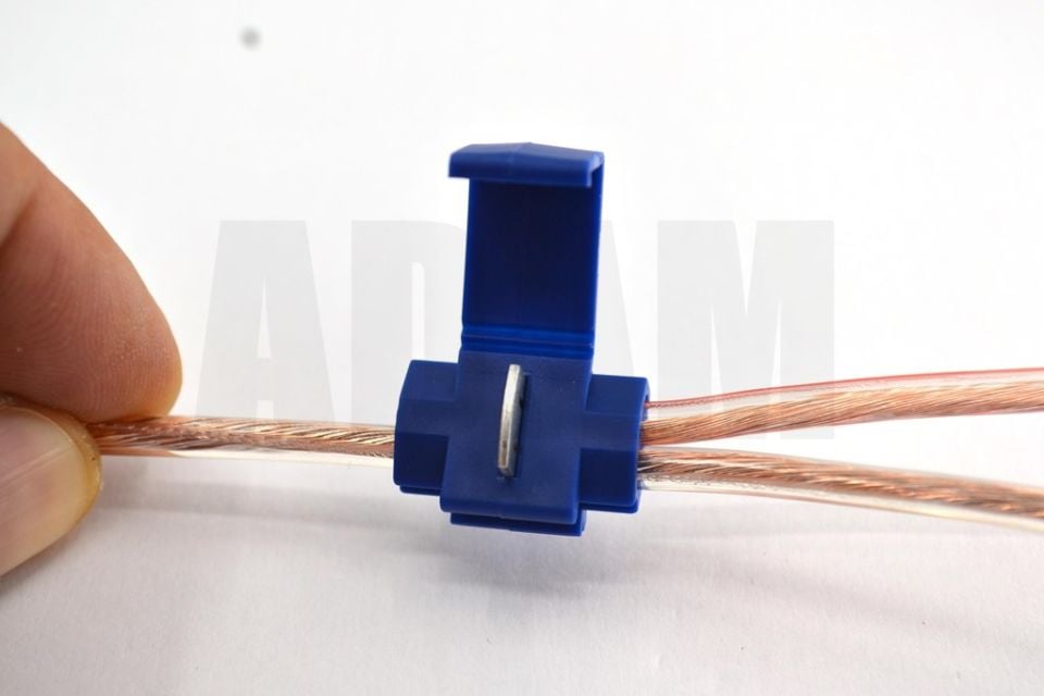 100 Adet Mavi 1mm-2,5mm Hızlı Kablo Ekleme Devre Alma Konnektörü MT-DAM