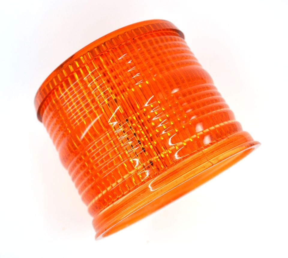 Sarı Yedek Cam EMR 40 ve EMR 41 İçin Led Çakar Döner Tepe Lamba