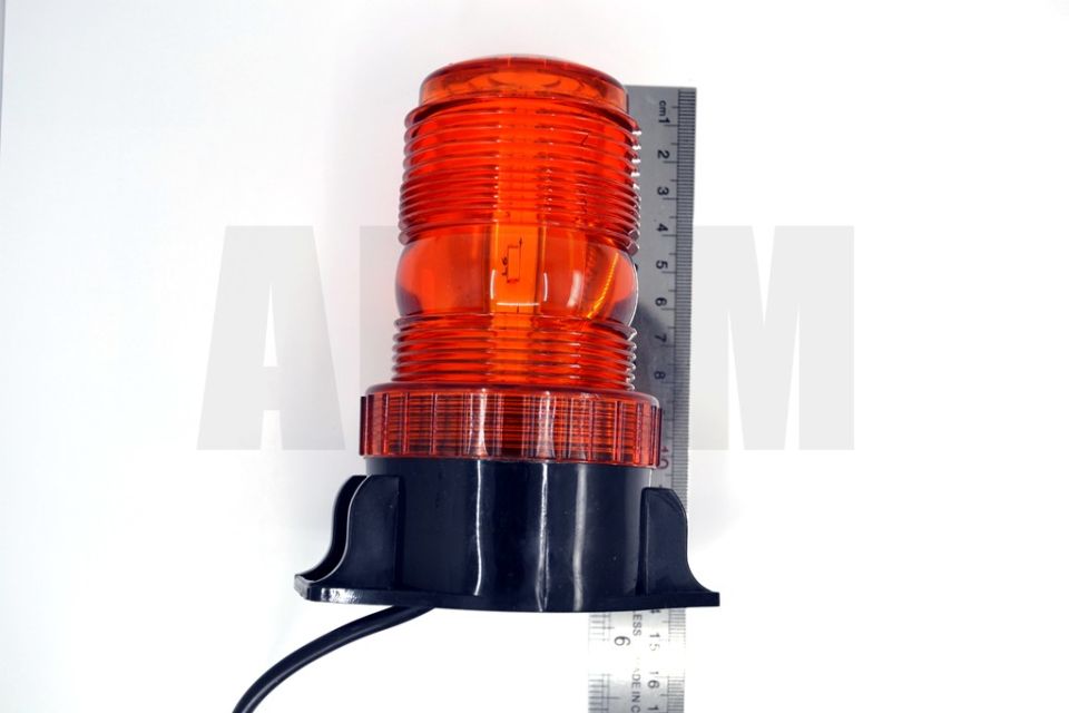 Mini İnce Çakar Tepe Lamba Turuncu 12V-110V Aralığı Çalışır