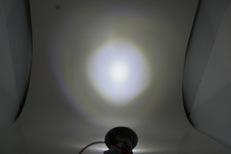 12V-24V DC Power LED Lamba Su Geçirmez Beyaz Işık Zamak Gövde