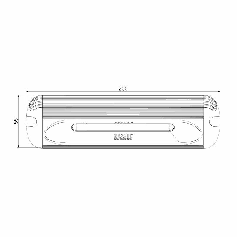 12V-24V DC 24 Power LED Lamba Su Geçirmez 1100lm Beyaz Işık Aluminyum Soğutuculu