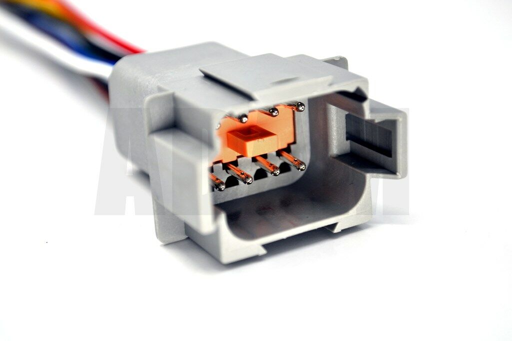 8 Pin Kablolu Deutsch Soket Elektrik Bağlantı Konnektörü Soketi Dişi (Pinleri Erkektir)