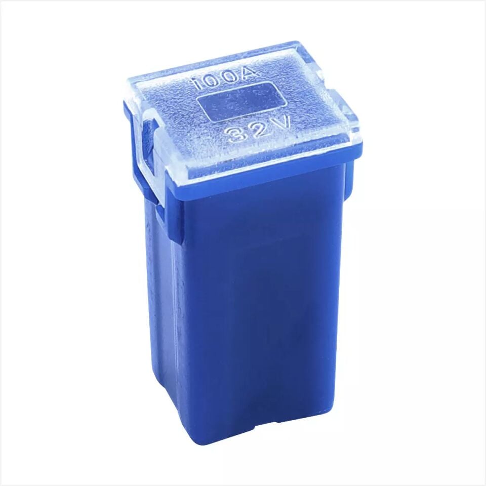 100A Lacivert Uzun Dişi Kartuş Sigorta PAL Cartridge