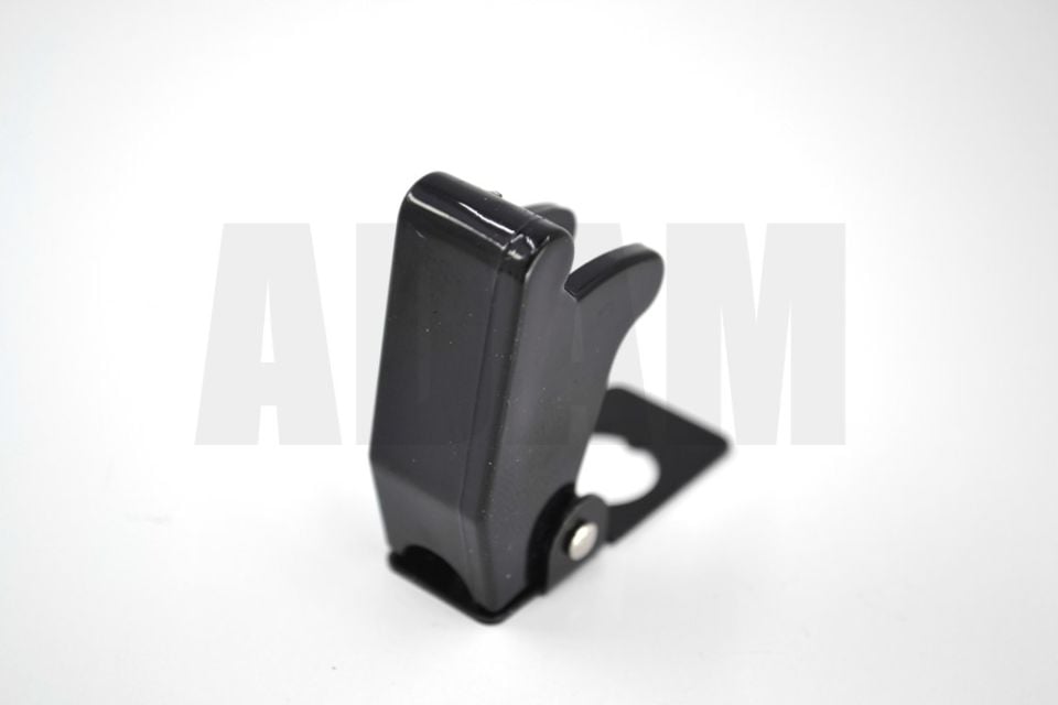 Siyah Aircraft Toggle Switch Emniyet Muhafaza Anahtar Kapağı Ø12mm
