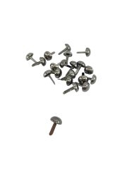 Kabara 12 mm Çanta Aksesuarı 10 Adet Siyah
