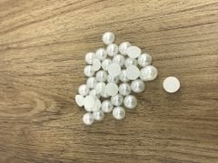 Yarım İnci 10 mm Süsleme Boncuk 15 Gram (50 Adet)