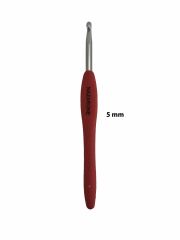 Elastik Saplı Tığ Yün Makrome Örgü No: 5mm (13,5 cm)