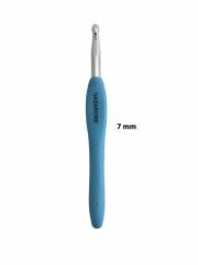 Elastik Saplı Tığ Yün Makrome Örgü No: 7mm (13,5 cm)