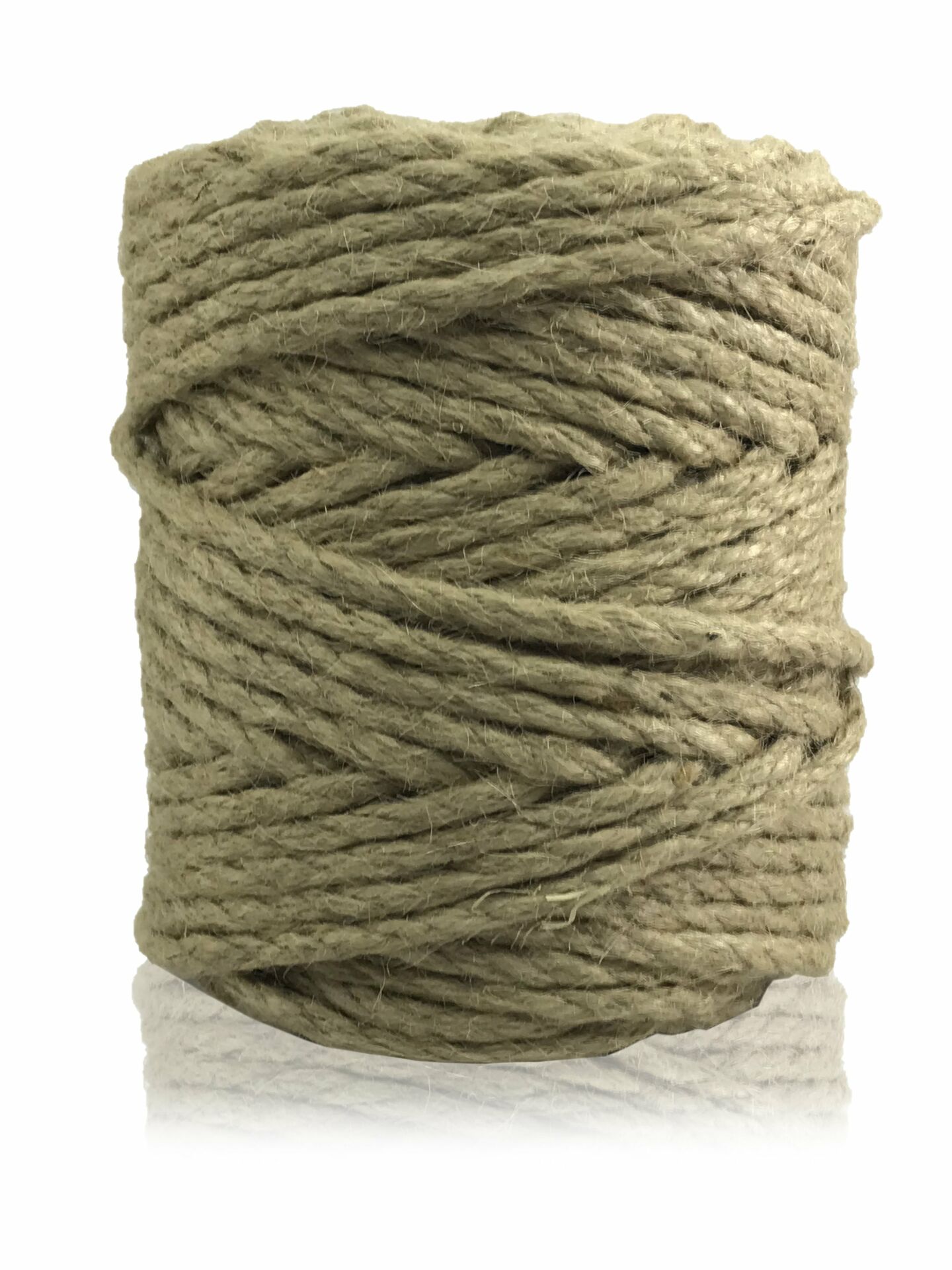 Jüt Halat 4 mm 500 Gram 50 Metre Hasır İp Urgan İpi Dekoratif İp