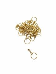 Anahtarlık Halkası Gold Renk 25 mm 50 Adet