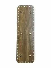 Ahşap Çanta Tabanı Ceviz Renk 33x10 cm