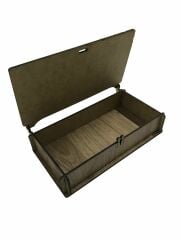 Dekoratif Kutu Tığ Kutusu Organizer Mücevher Takı Kutusu 17x9x3,5 cm