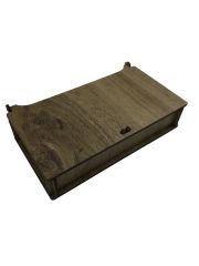 Dekoratif Kutu Tığ Kutusu Organizer Mücevher Takı Kutusu 17x9x3,5 cm
