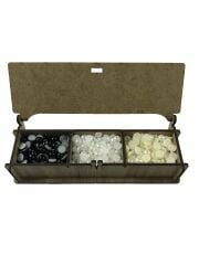 Yarım İnci 10mm Süsleme Boncuk Seti 3 x 30 Gram (AHŞAP KUTULU)
