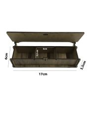 Yarım İnci 10mm Süsleme Boncuk Seti 3 x 30 Gram (AHŞAP KUTULU)