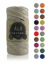 Cotton Panç Amigurumi İpi Koton Punch İpi 1,5mm - 100 Gram Bej