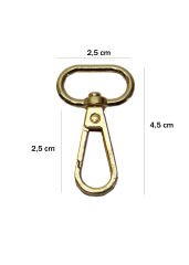 Kanca 2 cm (2 Adet) Light Gold