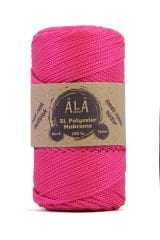 XL Polyester Makrome  No:6 - 3mm (Kalın) Çanta İpi Fuşya