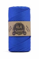 XL Polyester Makrome  No:6 - 3mm (Kalın) Çanta İpi Mavi