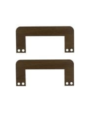 Ahşap Mini Çanta Sapı Mdf Kulp Ceviz (1 Çift)