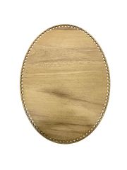 Ahşap Oval Elips Sepet Tepsi Tabanı Meşe 3'lü