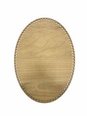 Ahşap Oval Elips Sepet Tepsi Tabanı Meşe 5'li