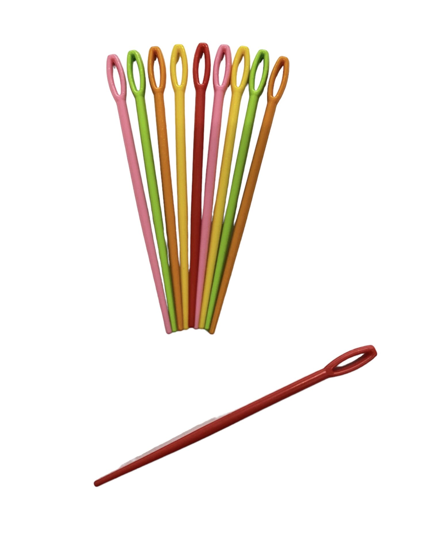 Plastik Yün İğnesi 9cm 10'lu