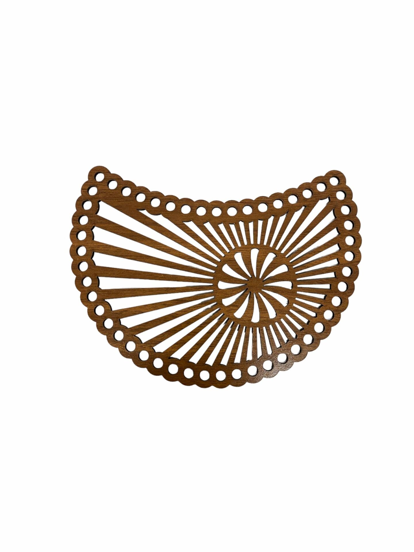 Ahşap Çanta Kenarı Ceviz (20x15)