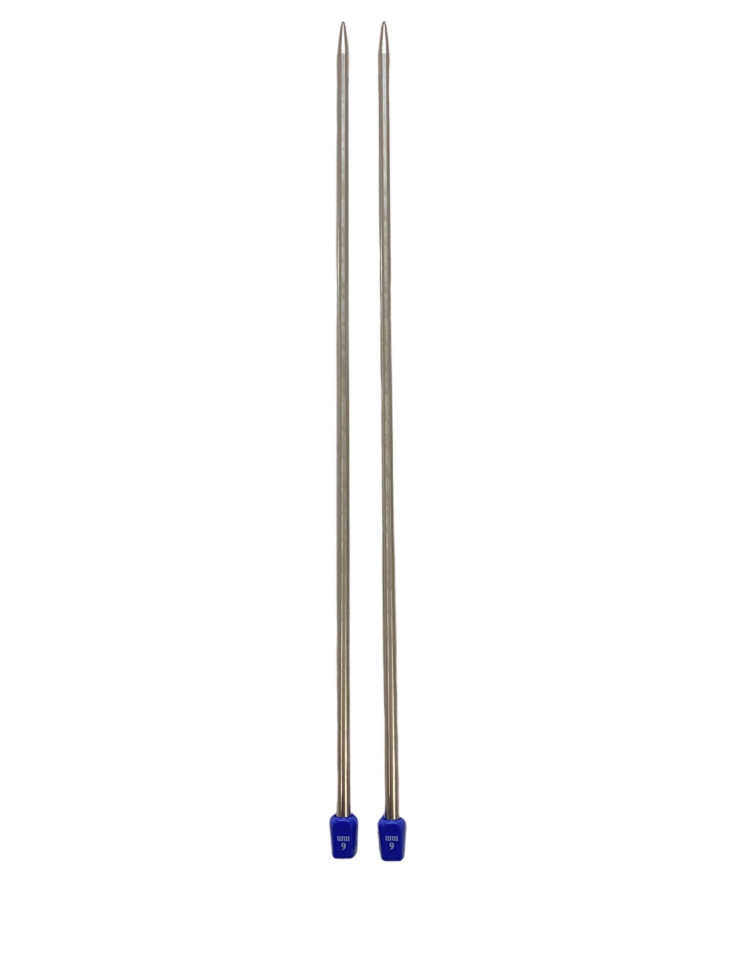 Titanyum Paslanmaz Parlak Uzun Şiş 7 mm 35 cm (Çift)