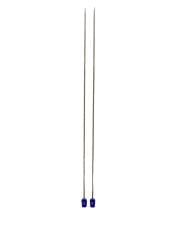 Titanyum Paslanmaz Parlak Uzun Şiş 2,5 mm 35 cm (Çift)