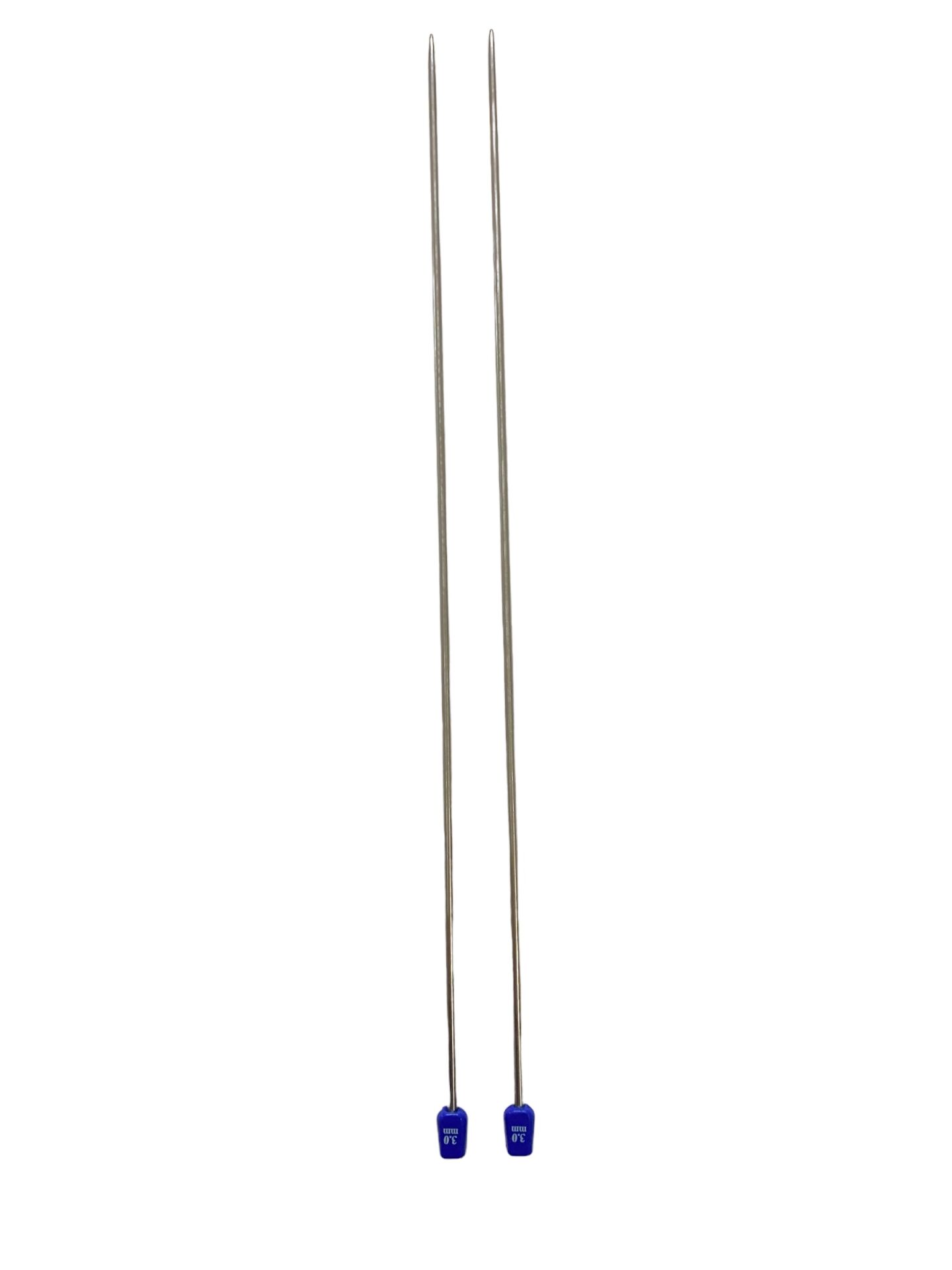 Titanyum Paslanmaz Parlak Uzun Şiş 2 mm 35 cm (Çift)