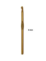Metal Tığ Yün Penye Makrome Örgü No: 6 (15cm)