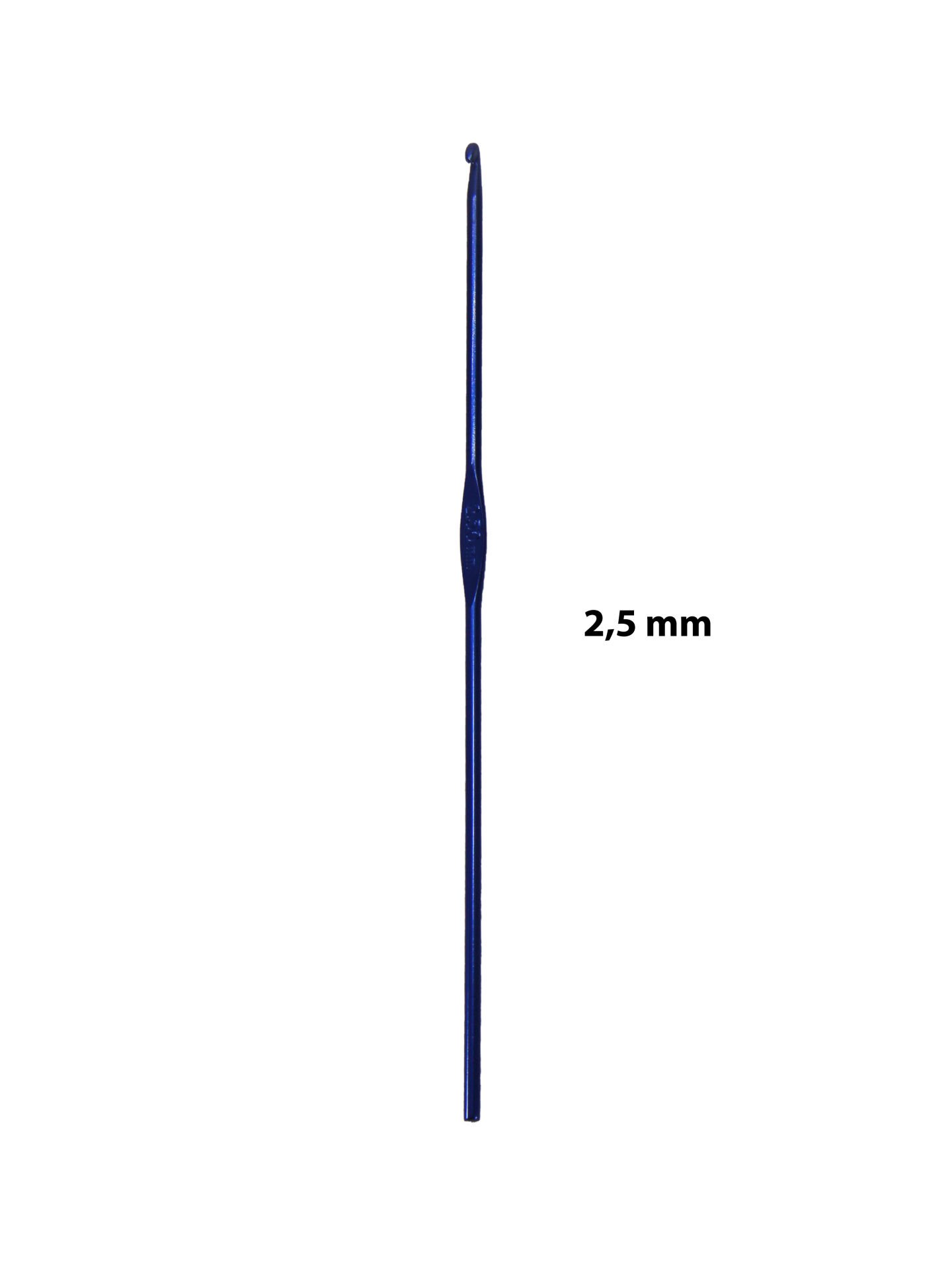 Metal Tığ Yün Penye Makrome Örgü No: 2,5 mm (15cm)