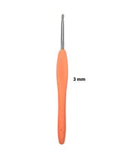 Elastik Saplı Tığ Yün Makrome Örgü No: 3 mm (15cm)