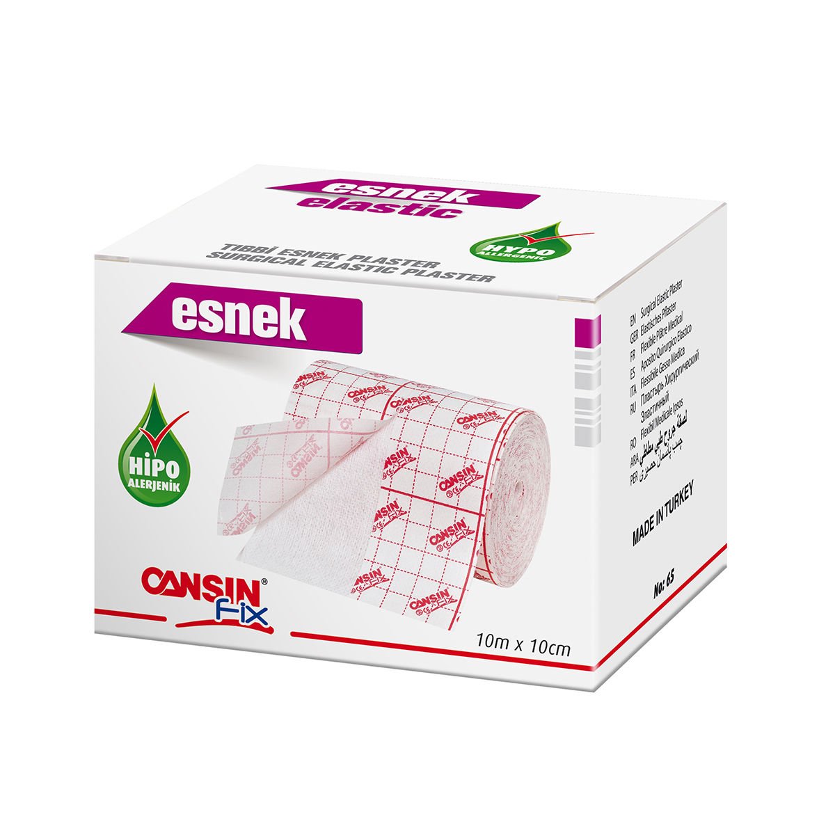 Cansınfix Tıbbi Esnek Plaster 10mx10cm