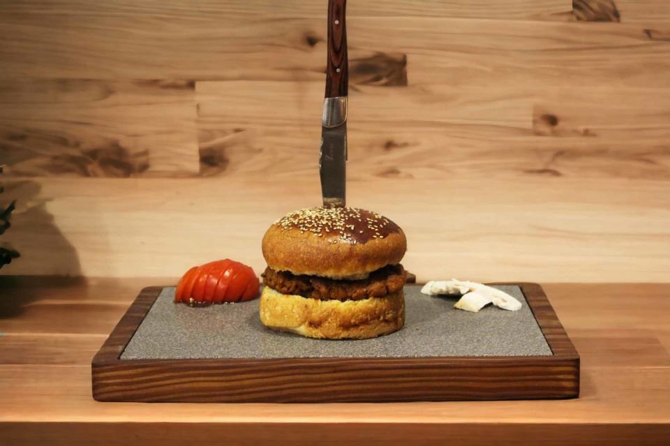 Ahşap Boğa Tasarımlı Termowood Steak Sunum Tabağı