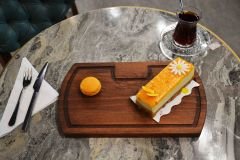 Ahşap Doğal Gürgen Ağacı Servis & Sunum Tabağı – Şık ve Çok Amaçlı