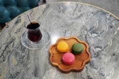 Ahşap Çiçek Tasarımlı Sunum Tabağı – Mini Boy