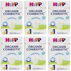 Hipp 1 Organik Combiotic 800 gr Bebek Sütü 6 ADET