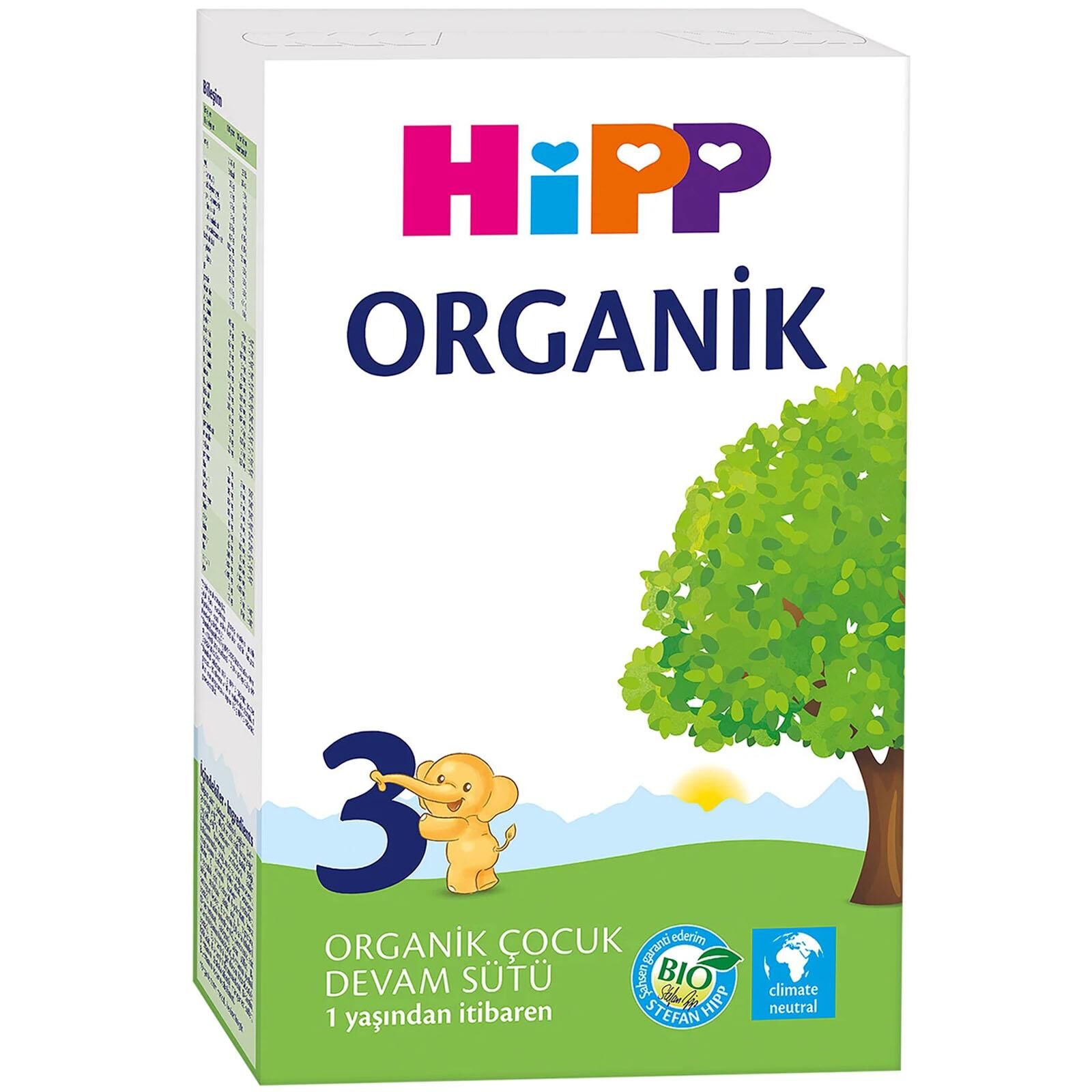 Hipp 3 Organik Devam Sütü 300 gr