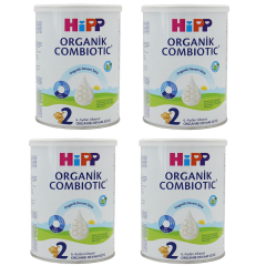 Hipp 2 Organik Combiotic Devam Sütü 350 gr 4 ADET