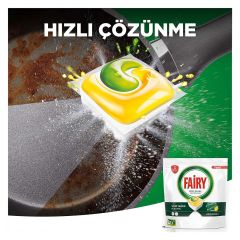 Fairy Hepsi Bir Arada Limon Kokulu Bulaşık Makinesi Kapsülü 36 lı 4 ADET